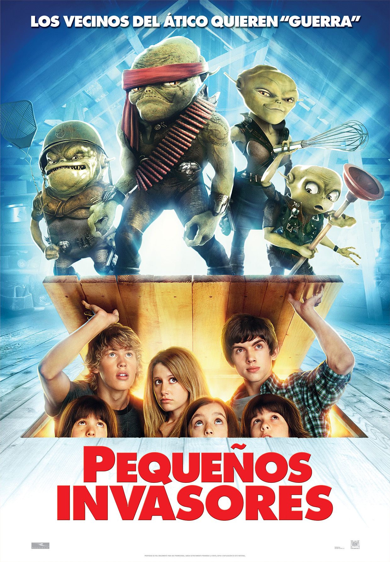 Pequeños invasores (Aliens in ...