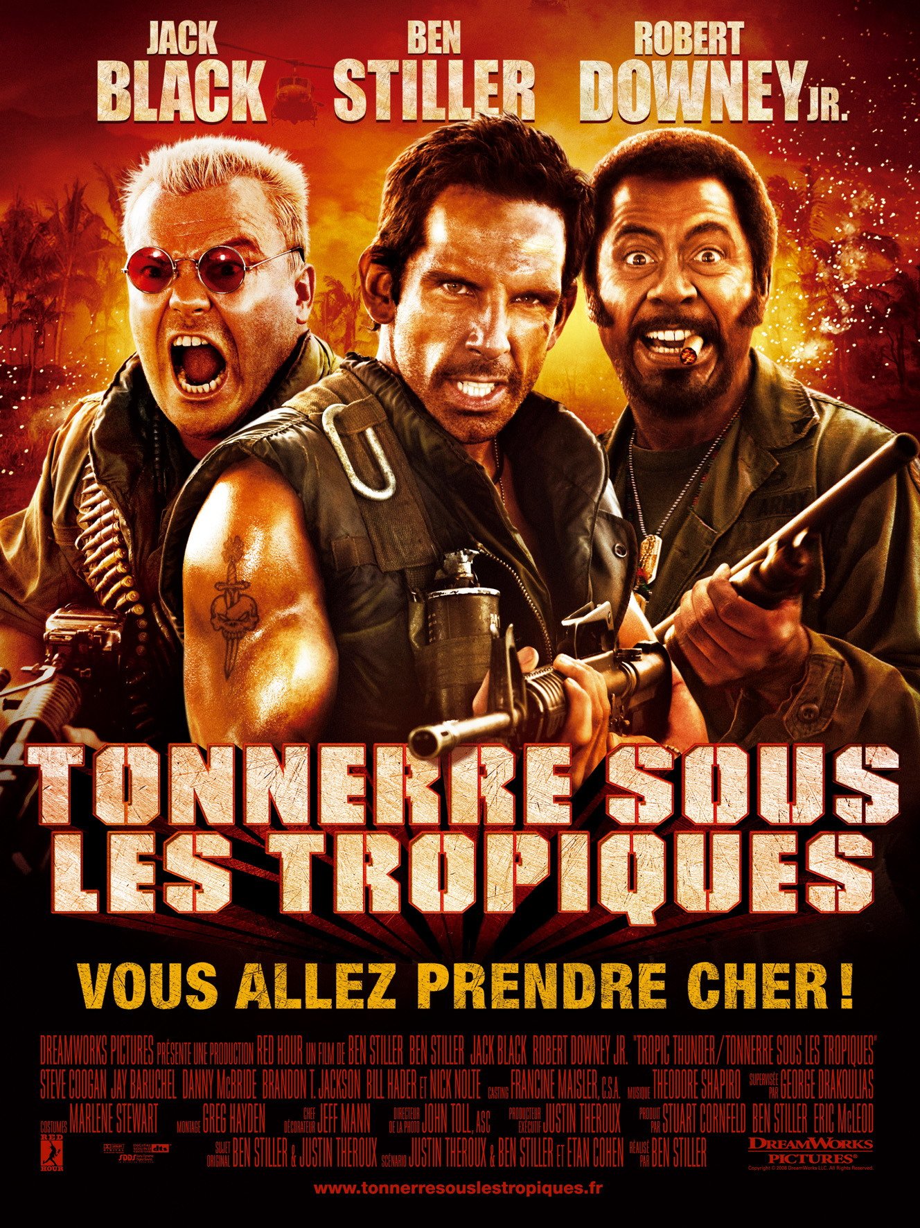 tropic thunder french