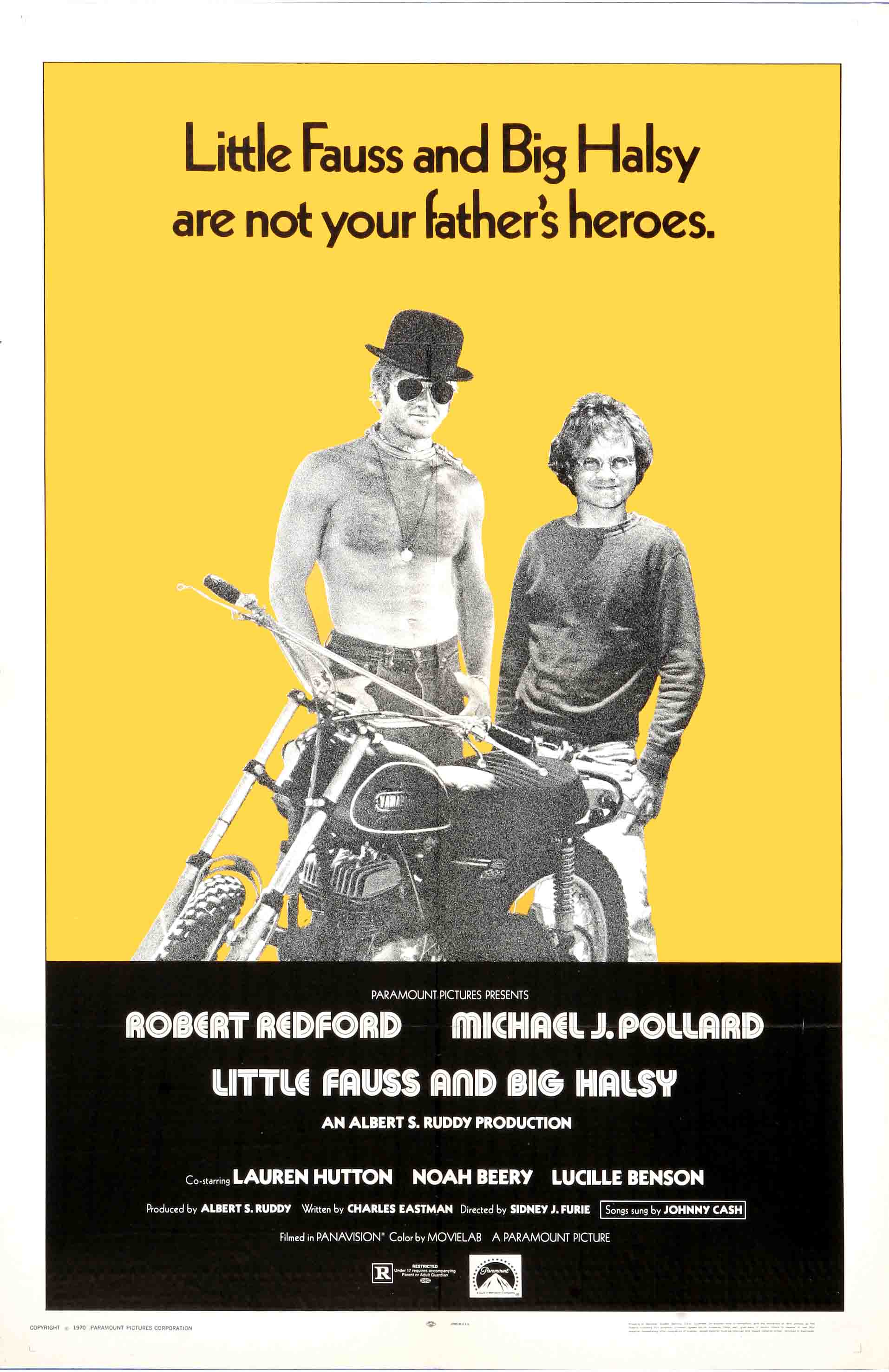 Robert Redford: Little Fauss and Big Halsy 1970 - YouTube