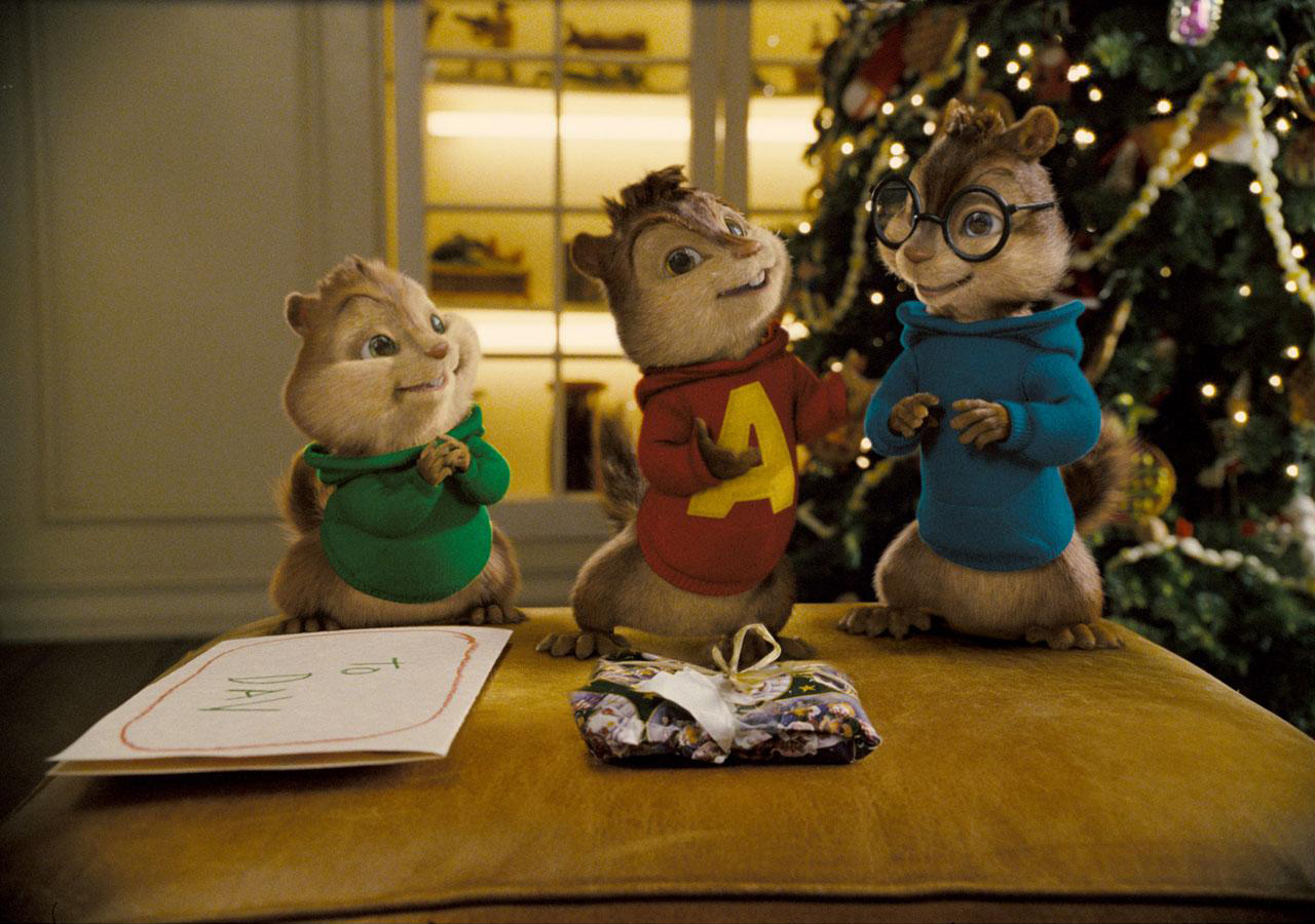 Alvin y las ardillas (Alvin and the Chipmunks) (2007) .