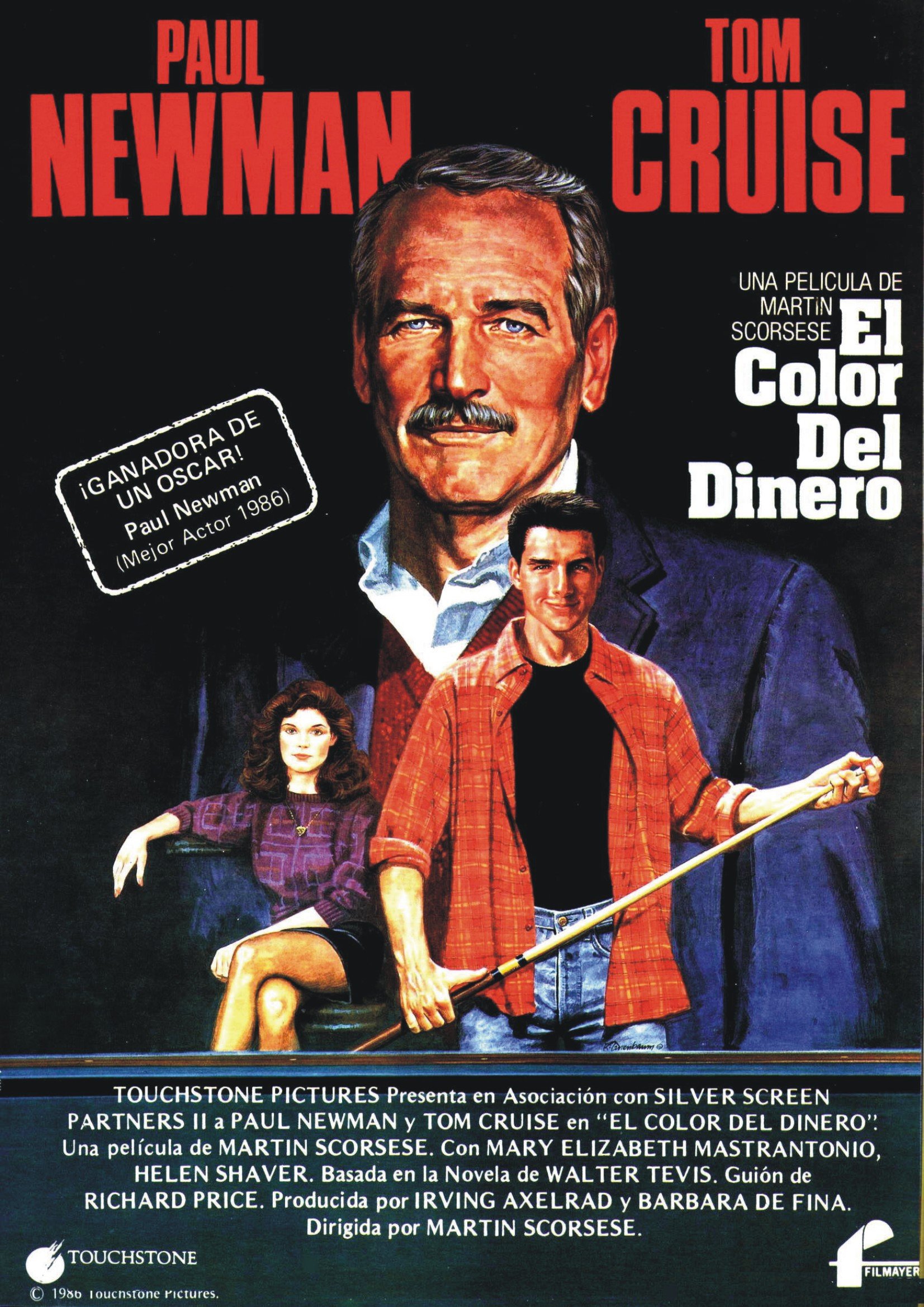 El color del dinero (The Color of Money) (1986) - La Couleur De L Argent Paul Newman