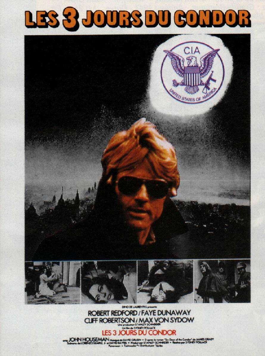 Los tres días del cóndor (Three Days of the Condor) (1975)